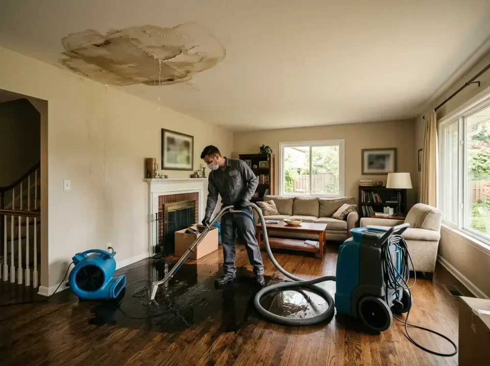 attic-pipe-burst-ceiling-drip-008 — frequently asked questions, Water Damage Restoration & Carpet Care in Brooksville, FL